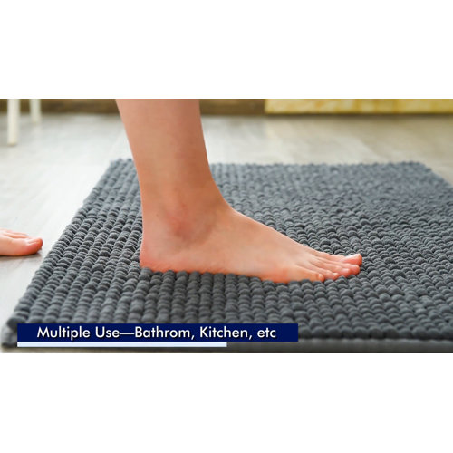 subrtex Super Soft Ultra Absorbent NonSlipping Bath Rug & Reviews